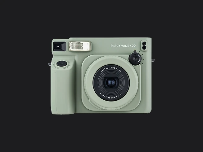 Kamera fotografi film instan Fujifilm Instax Wide 400