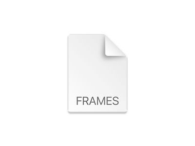 Aplikasi fotografi film Frames mengekspor data sebagai file .frames, .txt, atau .gpx untuk pencadangan dan berbagi log serta metadata fotografi analog.